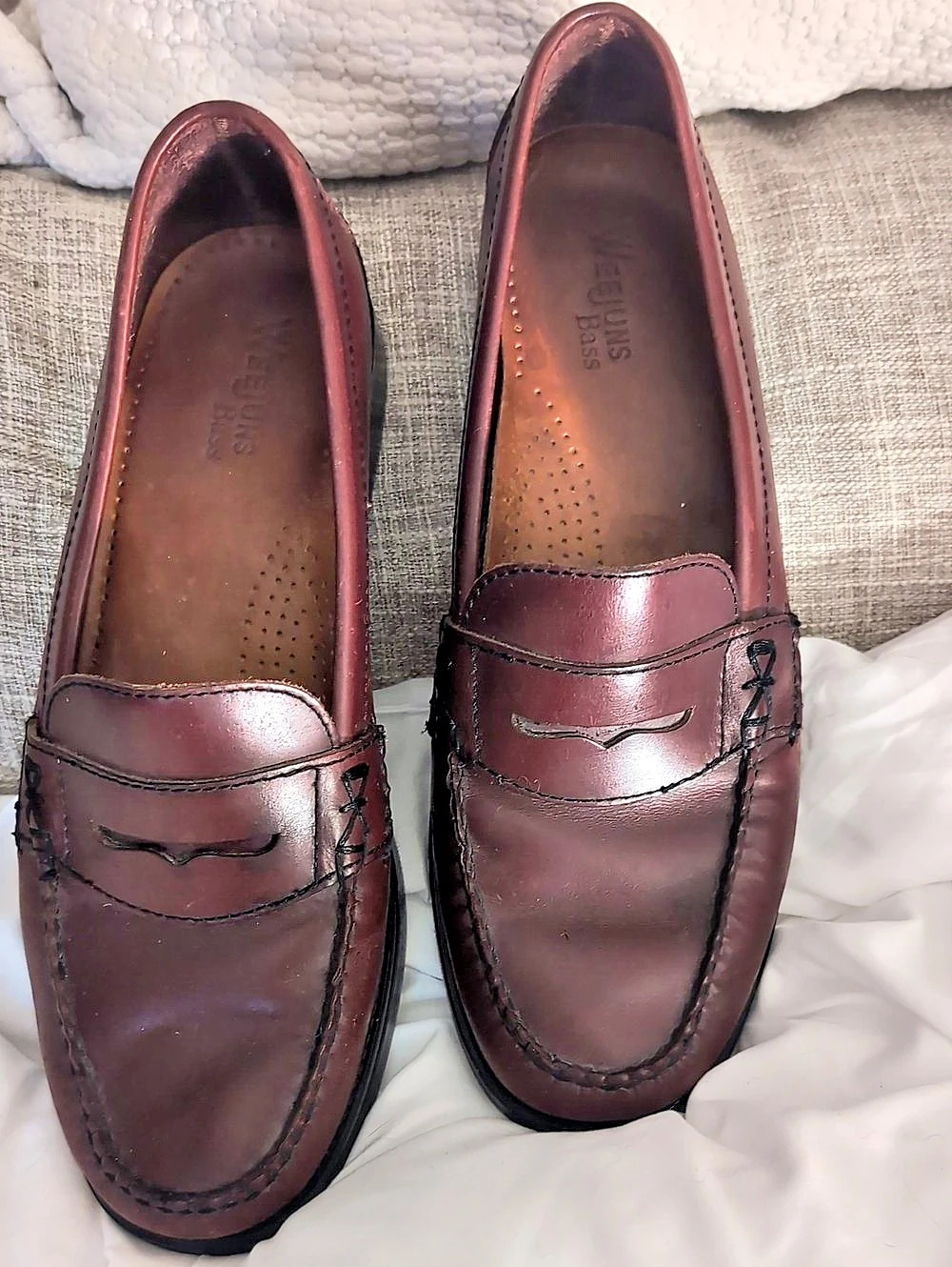 G.H. Bass & Co. Larson Weejuns Penny Loafer. Womens's Brown Loafers